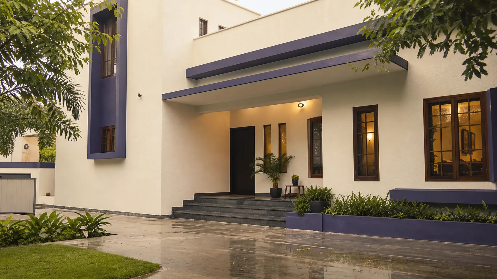 Modern exterior colour mood
